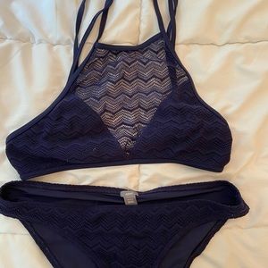 Aerie Halter Lace Bikini